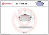 BREMBO Brake Pad Set, disc brake 07YA1909