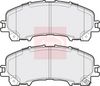 APEC Brake Pad Set, disc brake PAD2132
