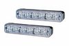 ZABLESKOVE SVETLO CERVENE SADA MULTIVOLT LED 2XD012160-831