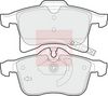 APEC Brake Pad Set, disc brake PAD1348