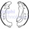 Комплект гальмівних колодок DELPHI LS2107