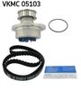 SKF Water Pump & Timing Belt Set VKMC 05103