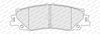 Ferodo Brake Pad Set, disc brake FDB5465