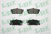 Комплект тормозных колодок, дисковый тормоз LPR 05P602 (21713, 21714, 21715, 05P602)