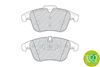 Ferodo Brake Pad Set, disc brake FDB4107