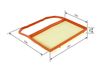 Bosch Air Filter F 026 400 285 (F026400285)