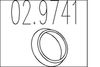 Кільце ущільнювача, труба вихлопного газу MTS 02.9741