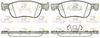 Комплект гальмівних колодок, дискове гальмо ROADHOUSE 21776.00 (22795, 22796, PSX2177600)