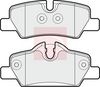 APEC Brake Pad Set, disc brake PAD2029