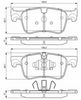 комплект спирачно феродо, дискови спирачки