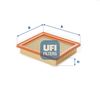 Повітряний фільтр UFI 30.026.00