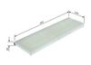 BOSCH Filter, cabin air 1 987 431 188