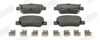 Комплект тормозных колодок, дисковый тормоз JURID 572627JC