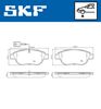 комплект спирачно феродо, дискови спирачки