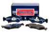 BORG & BECK Brake Pad Set, disc brake BBP1491