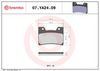 BREMBO Brake Pad Set, disc brake 07YA2409