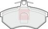 APEC Brake Pad Set, disc brake PAD707