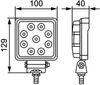 světlomet pracovní 9xLED, 12/24V, 1500lm 1GA357103-012