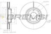 Тормозной диск BREMSI CD7795V (DBB795V)