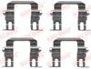 Комплектуючі, колодки дискового гальма QUICK BRAKE 109-1275