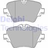 Комплект тормозных колодок, дисковый тормоз DELPHI LP3182 (25618, D1892-9120)