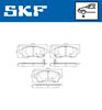комплект спирачно феродо, дискови спирачки