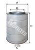 Повітряний фільтр MFILTER A 527