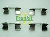 Комплектуючі, колодки дискового гальма FRENKIT 901762