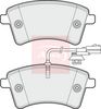APEC Brake Pad Set, disc brake PAD1900