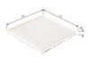 BOSCH Filter, cabin air 1 987 432 090