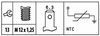 HELLA Sensor, coolant temperature 6PT 009 309-491
