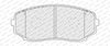 Ferodo Brake Pad Set, disc brake FDB5433