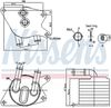 Nissens Oil Cooler, automatic transmission 91398