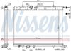 Nissens 63502 Radiator, engine cooling