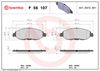 BREMBO Brake Pad Set, disc brake P 56 107