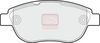 APEC Brake Pad Set, disc brake PAD1450