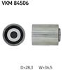 SKF Deflection Pulley/Guide Pulley, timing belt VKM 84506