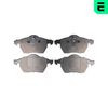 комплект спирачно феродо, дискови спирачки