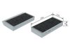BOSCH Filter, cabin air 1 987 435 618