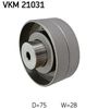 SKF Deflection Pulley/Guide Pulley, timing belt VKM 21031