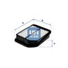 Воздушный фильтр UFI 30.725.00