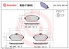BREMBO Brake Pad Set, disc brake P50119NX
