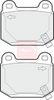 APEC Brake Pad Set, disc brake PAD1392