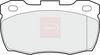 APEC Brake Pad Set, disc brake PAD897