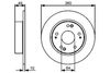 Bosch Brake Disc 0 986 479 450 (0986479450)