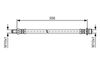 Bosch Brake Hose 1 987 481 A22 (1987481A22)