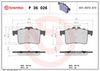 BREMBO Brake Pad Set, disc brake P 36 026