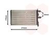 Теплообмінник, опалення салону VAN WEZEL 58006239