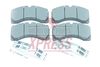 Комплект гальмівних колодок, дискове гальмо MERITOR MDP3124K (29124, 29155)