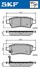 Комплект гальмівних колодок, дискове гальмо SKF VKBP 90597 A (24240, 24242, 24243)
